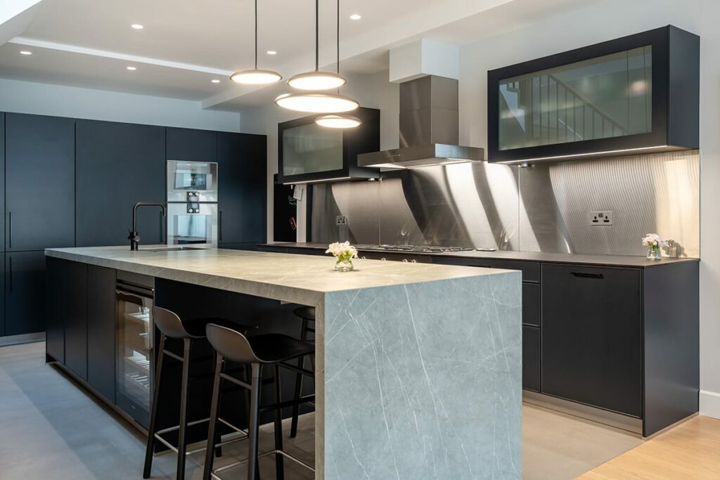 Dekton Vera With Stainless Steel | Heart & Hand, Co. Kerry