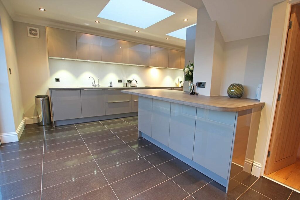 Luxury Laminate Worktop With Curves | Heart & Hand, Co. Kerry