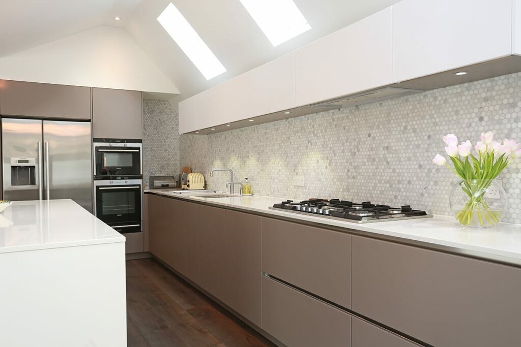 Mosaic Tiled Splashback | Heart & Hand, Co. Kerry